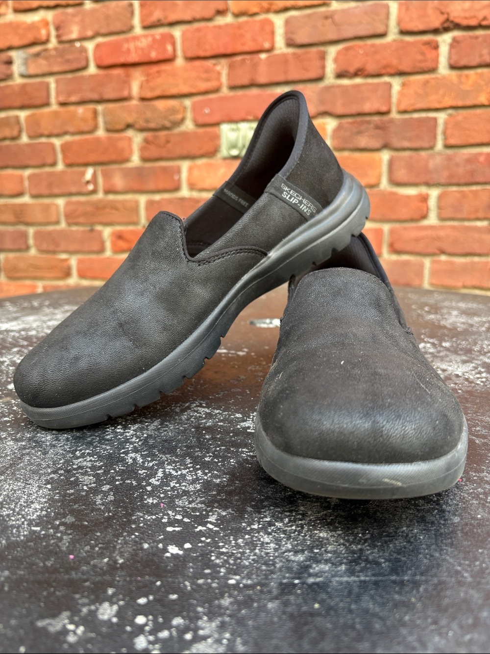 Skechers Women’s Slip-On Casual Shoes in Black size 7.5